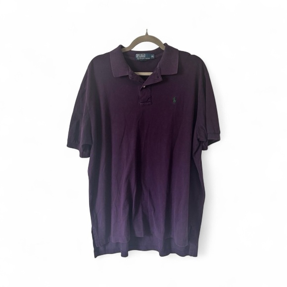 Mens Polo Ralph Lauren Classic Fit Purple Polo Shirt Men’s XL - Picture 1 of 6